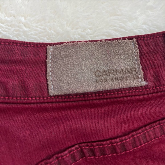 LF Carmar Robin High Rise Stretch Skinny Jeans - Size 27, Color - Burgundy - Picture 3 of 4